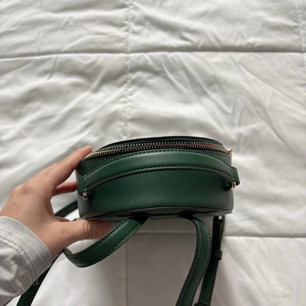Kate Spade New York Womens Schuyler Saffiano Leather Mini Backpack Green‎ Luxury